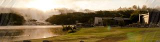 Orakei Korako Geothermal Park at Dawn