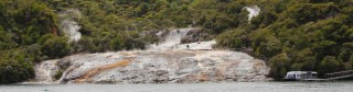 Geothermal Park across the Waikato River