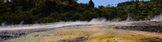 Steaming Geothermal Terrace at Orakei Korako