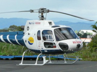 BayTrust Rescue Helicopter covering the Rotorua region
